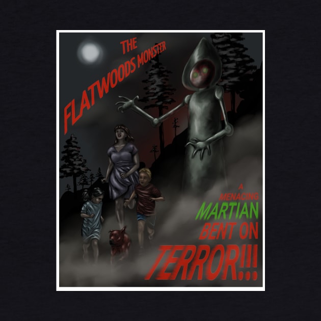 The Flatwoods Monster by PulpAfflictionArt79